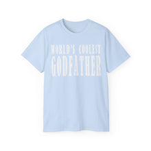 Load image into Gallery viewer, World’s Coolest Godfather T-Shirt – Respect the Shirt