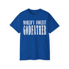 Load image into Gallery viewer, World’s Coolest Godfather T-Shirt – Respect the Shirt