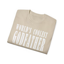 Load image into Gallery viewer, World’s Coolest Godfather T-Shirt – Respect the Shirt