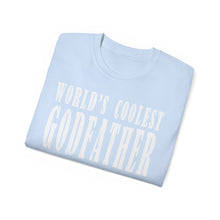 Load image into Gallery viewer, World’s Coolest Godfather T-Shirt – Respect the Shirt