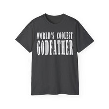 Load image into Gallery viewer, World’s Coolest Godfather T-Shirt – Respect the Shirt