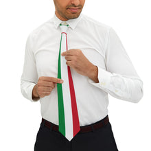 Load image into Gallery viewer, Italian Flag Necktie – Wear Your Heritage with Pride
