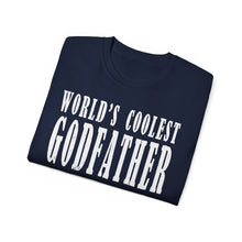 Load image into Gallery viewer, World’s Coolest Godfather T-Shirt – Respect the Shirt