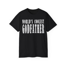 Load image into Gallery viewer, World’s Coolest Godfather T-Shirt – Respect the Shirt