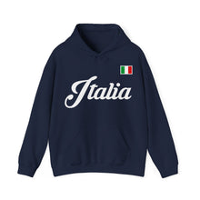Load image into Gallery viewer, Italia Italian Flag Unisex Heavy Blend™ Hooded Sweatshirt