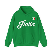 Load image into Gallery viewer, Italia Italian Flag Unisex Heavy Blend™ Hooded Sweatshirt