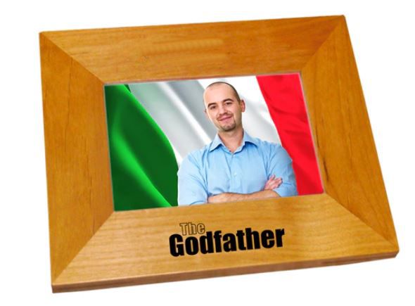 The Godfather Wood Picture Frame