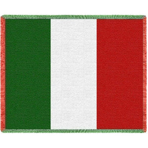 Italian Flag Blanket
