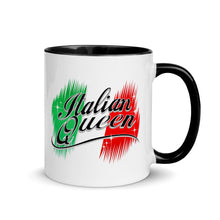 Load image into Gallery viewer, Italian Queen Mug with Color Inside