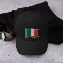 Load image into Gallery viewer, Waving Flag Italian Hat Dad hat