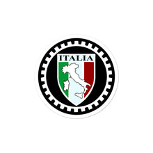 Load image into Gallery viewer, Italia Shield With Boot Circle stickers