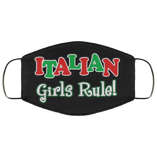 Italian Girls Rule Face Mask - Guidogear