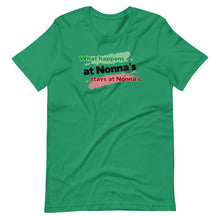Load image into Gallery viewer, What Happens at Nonna&#39;s Stays at Nonna&#39;s Short-Sleeve Unisex T-Shirt - Guidogear
