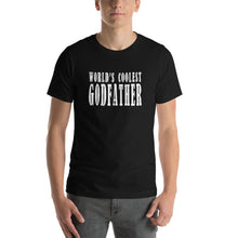Load image into Gallery viewer, World's Coolest Godfather Short-Sleeve Unisex T-Shirt - Guidogear