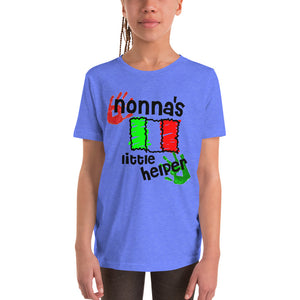 Nonna's Little Helper Youth Short Sleeve T-Shirt - Guidogear