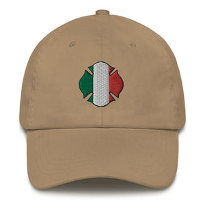Firefighter Italian Flag Dad hat - Guidogear