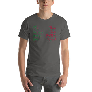 Old Italians Never Die, They Just Pasta Away Short-Sleeve Unisex T-Shirt - Guidogear