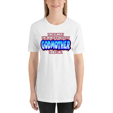 Load image into Gallery viewer, World's Greatest Godmother Short-Sleeve Unisex T-Shirt - Guidogear
