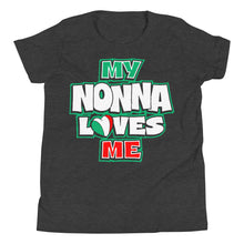 Load image into Gallery viewer, My Nonna Loves Me Youth Short Sleeve T-Shirt - Guidogear
