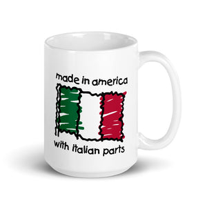 Made In America With Italian Parts Mug - Guidogear