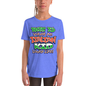 This Is What An Italian Kid Looks Like Youth Short Sleeve T-Shirt - Guidogear