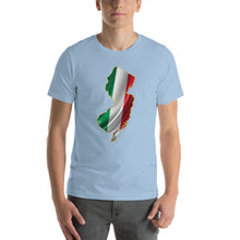 Load image into Gallery viewer, NJ Italian Flag Short-Sleeve Unisex T-Shirt - Guidogear
