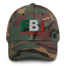 Load image into Gallery viewer, FBI - Full Blooded Italian Dad hat - Guidogear
