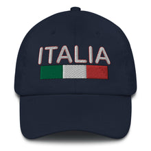 Load image into Gallery viewer, Italia Flag Bar Dad hat - Guidogear