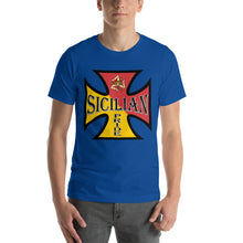 Load image into Gallery viewer, Sicilian Pride Short-Sleeve Unisex T-Shirt - Guidogear

