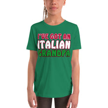 Load image into Gallery viewer, I've Got An Italian Grandpa Youth Short Sleeve T-Shirt - Guidogear