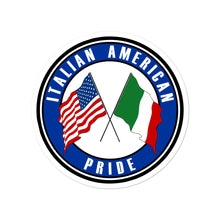 Load image into Gallery viewer, Italian American Pride Decal Sticker - Guidogear