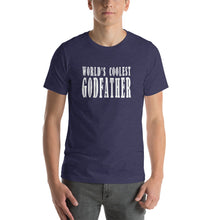Load image into Gallery viewer, World's Coolest Godfather Short-Sleeve Unisex T-Shirt - Guidogear
