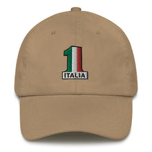Load image into Gallery viewer, Italia #1 Baseball Cap Dad hat - Guidogear