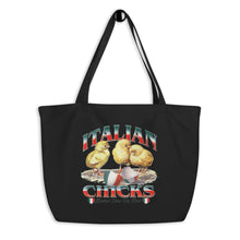 Load image into Gallery viewer, Italian Chicks Large organic tote bag - Guidogear
