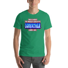 Load image into Gallery viewer, World's Greatest Godfather Short-Sleeve Unisex T-Shirt - Guidogear