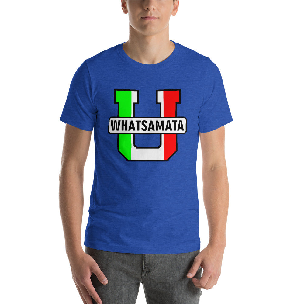 WHATSAMATA U Short-Sleeve Unisex T-Shirt - Guidogear