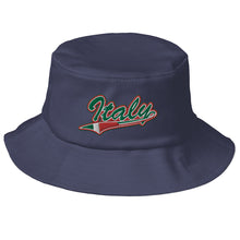 Load image into Gallery viewer, Italy Flag Tail Old School Bucket Hat - Guidogear