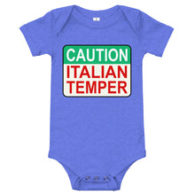 Load image into Gallery viewer, Caution Italian Temper Onesie - Guidogear
