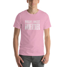 Load image into Gallery viewer, World&#39;s Coolest Godfather Short-Sleeve Unisex T-Shirt - Guidogear
