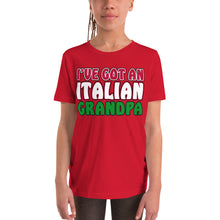 Load image into Gallery viewer, I&#39;ve Got An Italian Grandpa Youth Short Sleeve T-Shirt - Guidogear
