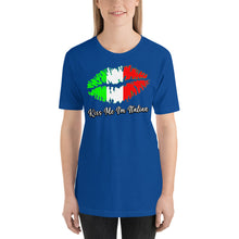 Load image into Gallery viewer, Kiss me I&#39;m Italian Short-Sleeve Unisex T-Shirt - Guidogear
