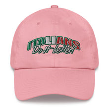 Load image into Gallery viewer, Italians Do It Better Dad hat - Guidogear