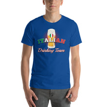 Load image into Gallery viewer, Italian Drinking Team Short-Sleeve Unisex T-Shirt - Guidogear