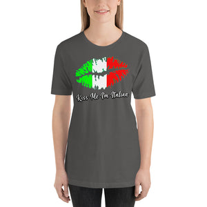 Kiss me I'm Italian Short-Sleeve Unisex T-Shirt - Guidogear