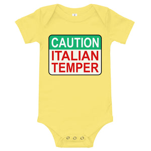 Caution Italian Temper Onesie - Guidogear