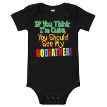 Load image into Gallery viewer, If You Think I'm Cute, You Should See My Godfather Onesie - Guidogear