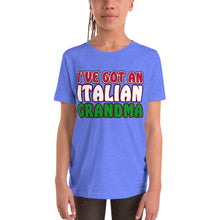 Load image into Gallery viewer, I&#39;ve Got An Italian Grandma Youth Short Sleeve T-Shirt - Guidogear
