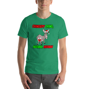 Italian Christmas Donkey Short-Sleeve Unisex T-Shirt - Guidogear