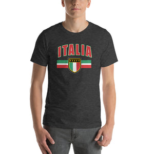 Italia Shield Short-Sleeve Unisex T-Shirt - Guidogear