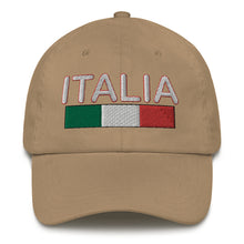 Load image into Gallery viewer, Italia Flag Bar Dad hat - Guidogear
